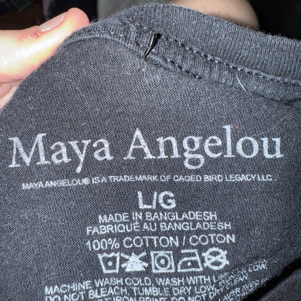 Fashion Nova Maya Angelou Washed Tee - Black Wash - Picture 8 of 13